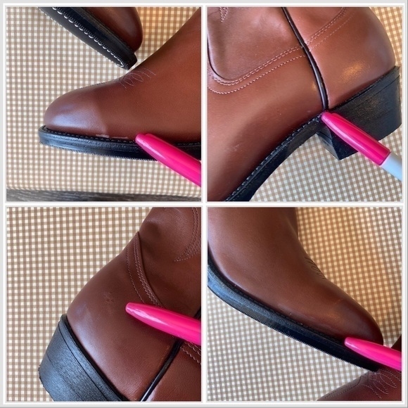 Vintage Red Wing Leather boots. Made in USA. Steel toe. Size 13B. New dead stock - Picture 16 of 16